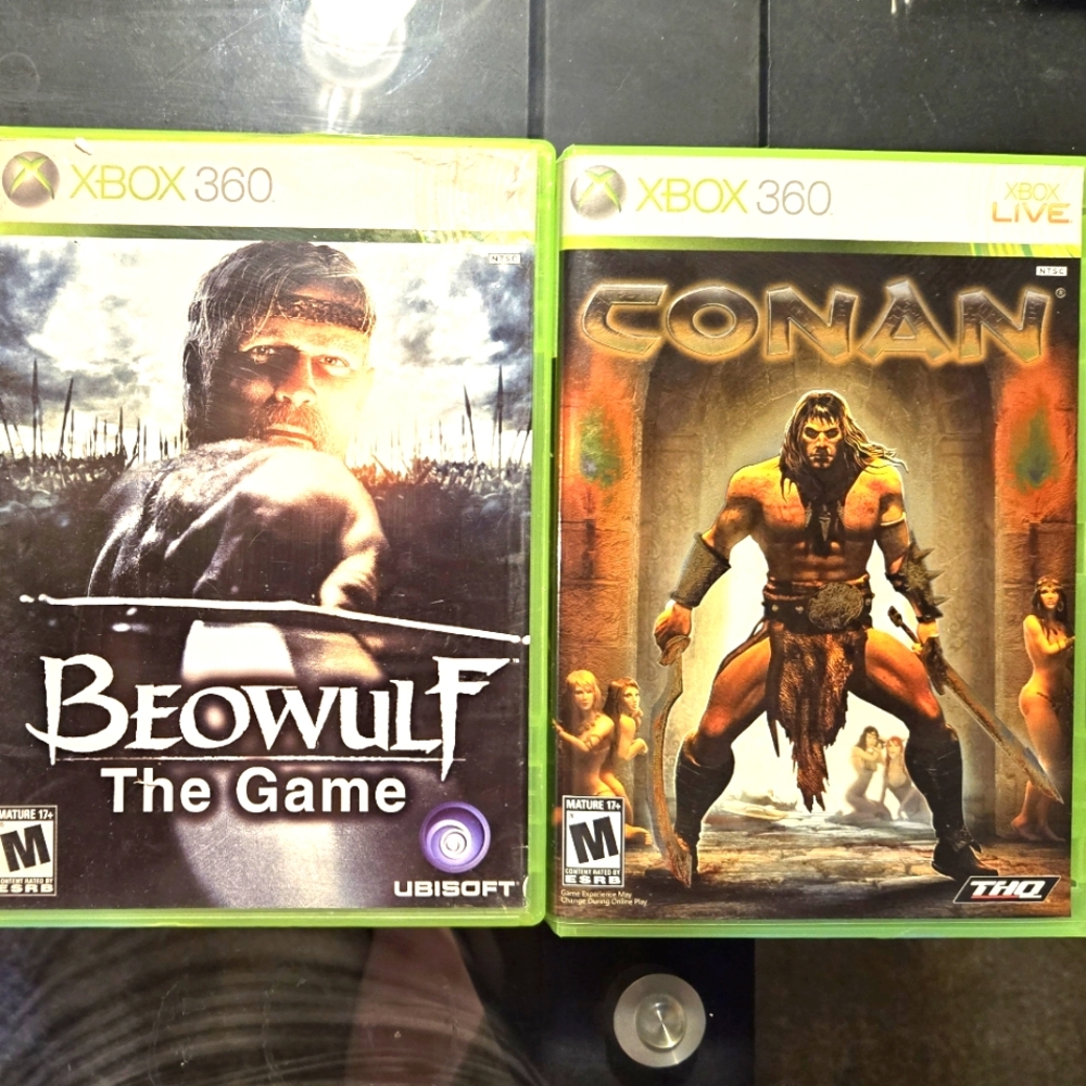 Conan and Beowulf the Game for  XBOX 360